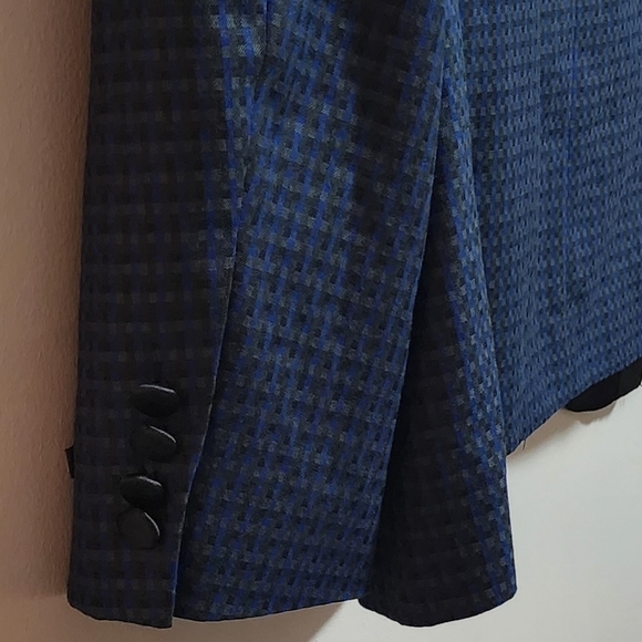 Bar lll jacquard slim fit shawl collar sport tailored blazer - Picture 8 of 10